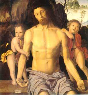 Marco Palmezzano Dead Christ Germany oil painting art